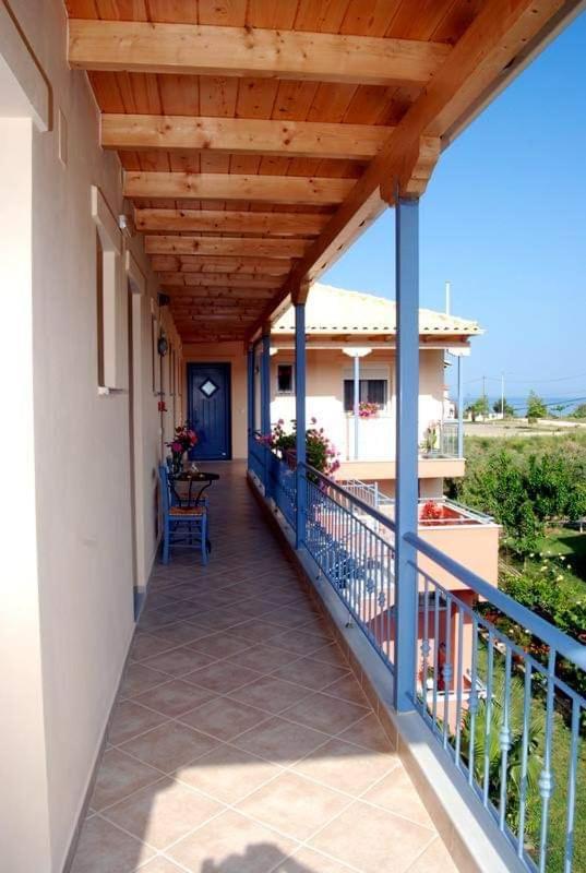 Hotel Αλκυονη Διαμερισματα Paralia Vrachou Exterior foto