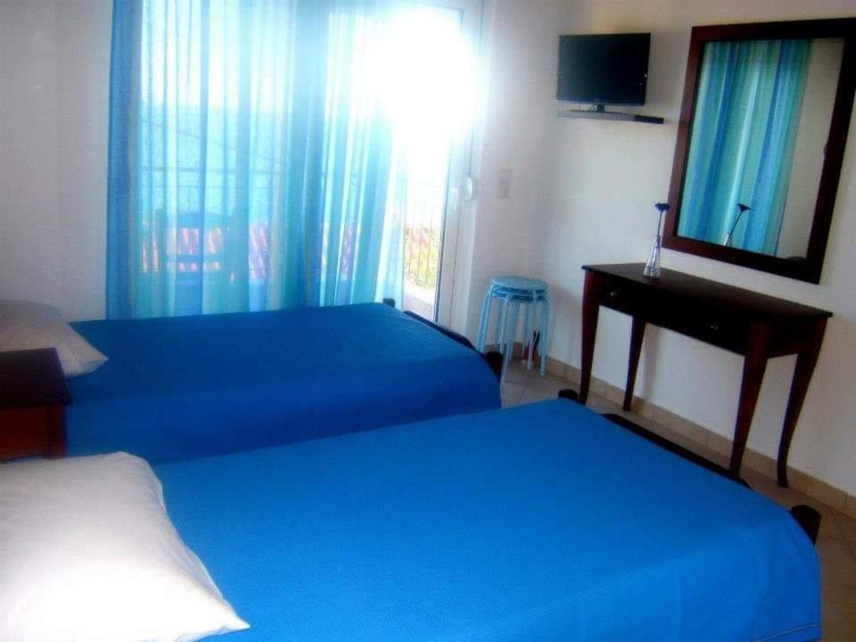 Hotel Αλκυονη Διαμερισματα Paralia Vrachou Exterior foto