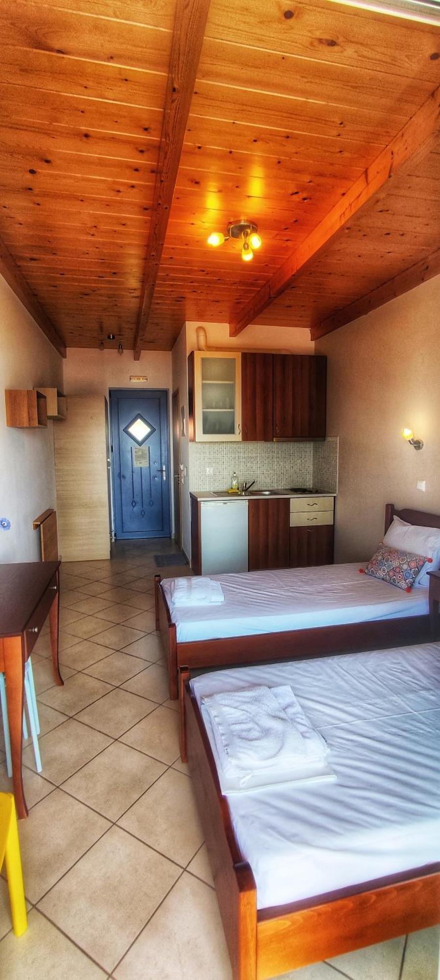 Hotel Αλκυονη Διαμερισματα Paralia Vrachou Exterior foto